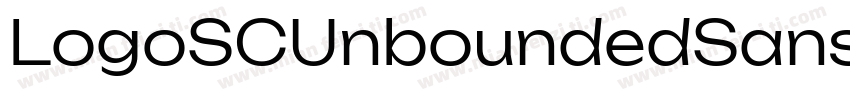 LogoSCUnboundedSans Reqular字体转换